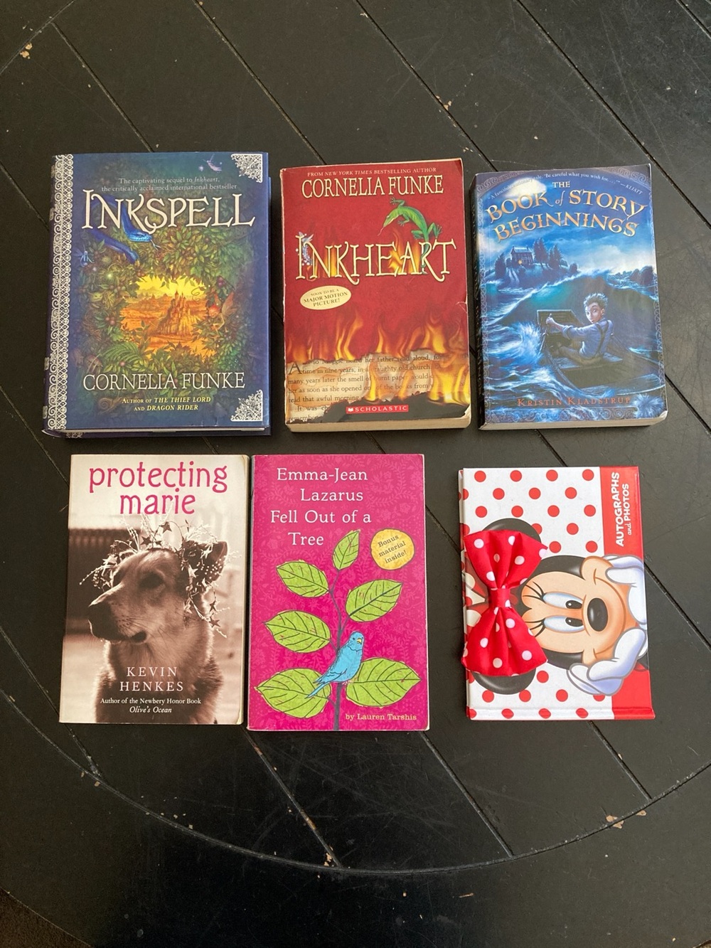 Set of 6 Kids Books – Blue, Red, Pink, White Covers
